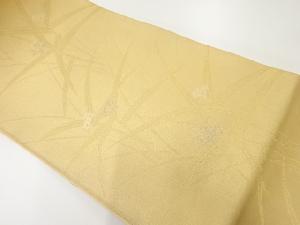 アンティーク　 紗 草花模様織出し袋帯（材料）